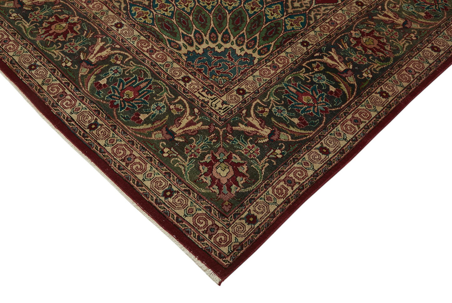 9x12 Vintage Hand-Knotted Rug - 47185