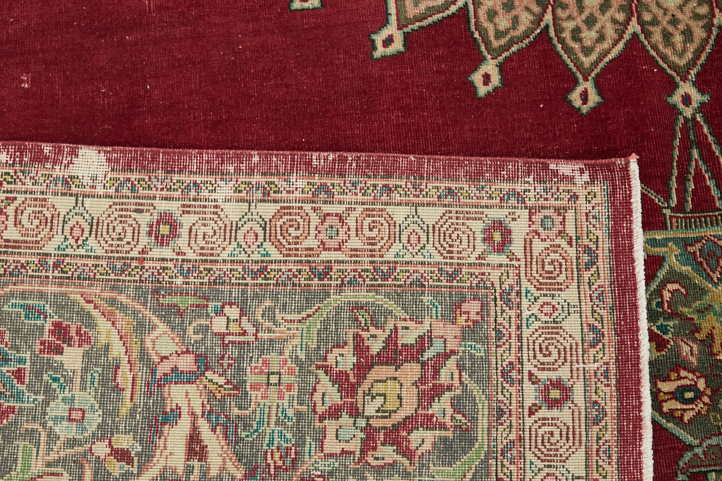 9x12 Vintage Hand-Knotted Rug - 47185