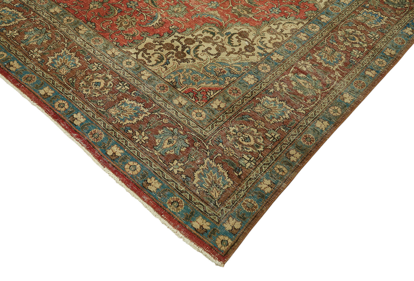 8x11 Vintage Hand-Knotted Rug - 47186