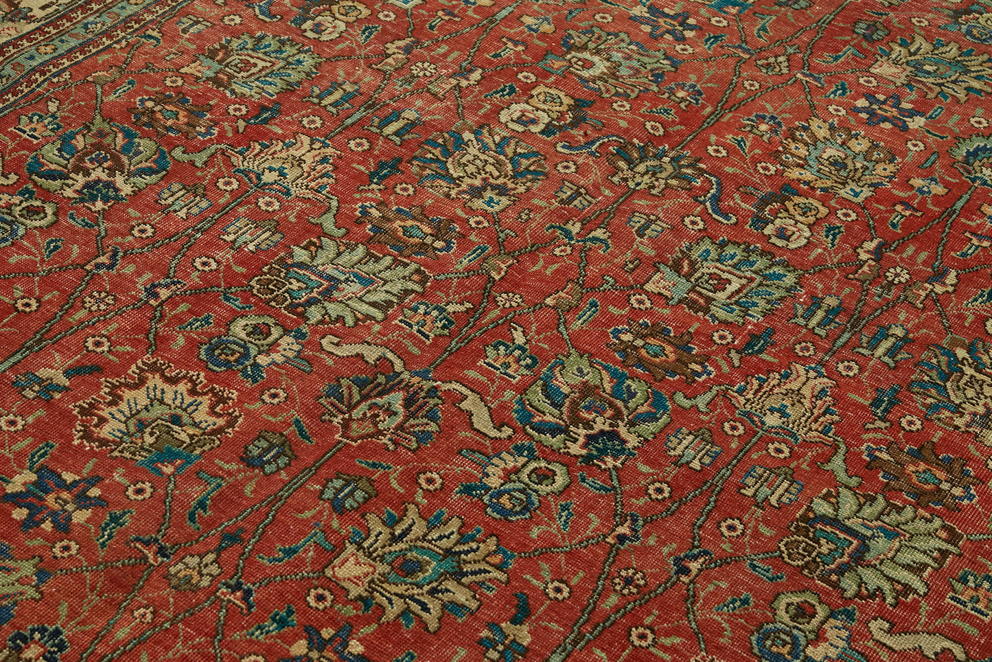 7x10 Vintage Hand-Knotted Rug - 47189