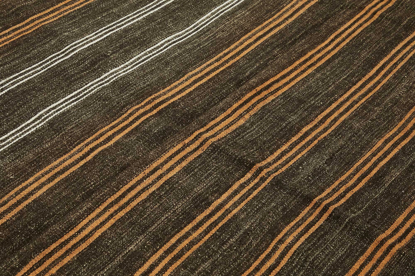 7x8 Authentic Turkish Goat Hair Kilim - 47196