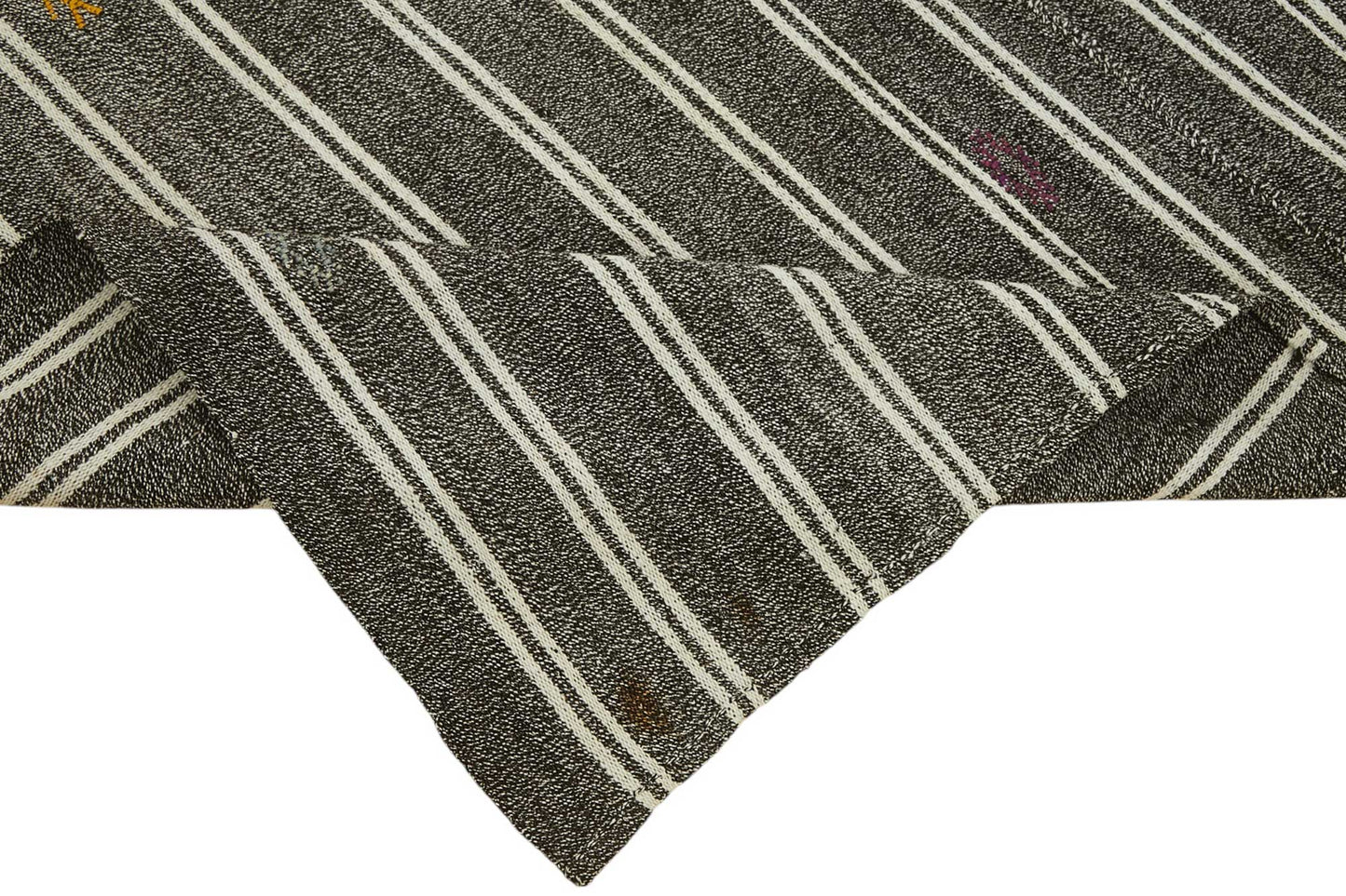 6x7 Authentic Turkish Goat Hair Kilim - 47204