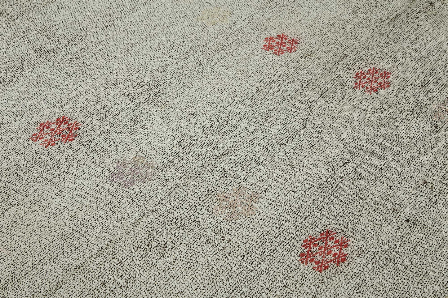 7x9 Authentic Turkish Goat Hair Kilim - 47211