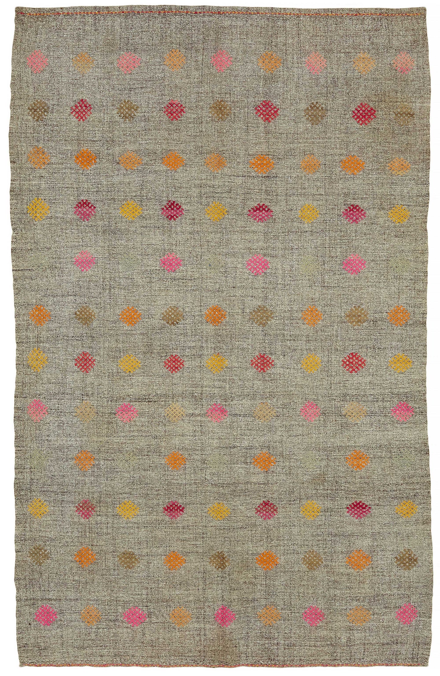 6x9 Authentic Turkish Goat Hair Kilim - 47215