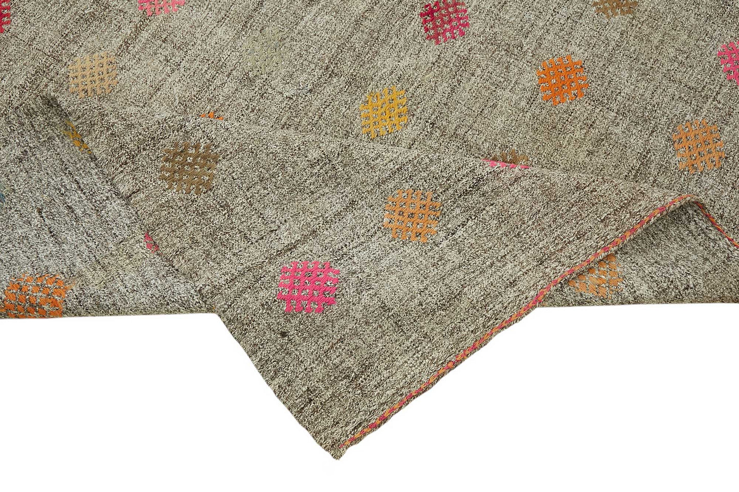 6x9 Authentic Turkish Goat Hair Kilim - 47215