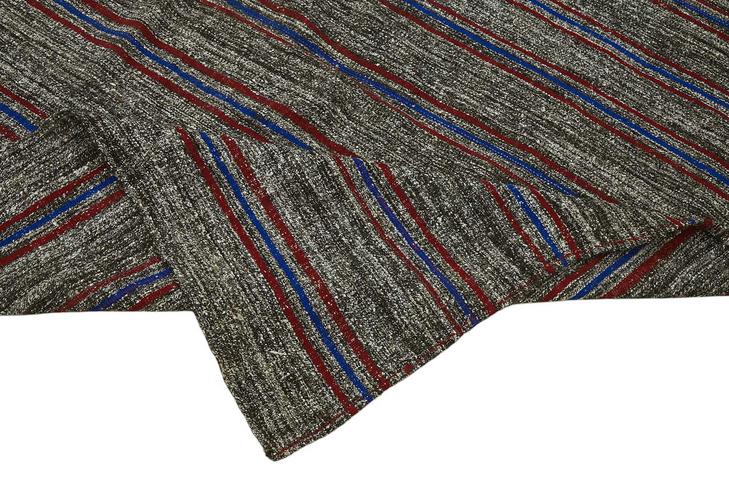 7x8 Authentic Turkish Goat Hair Kilim - 47226