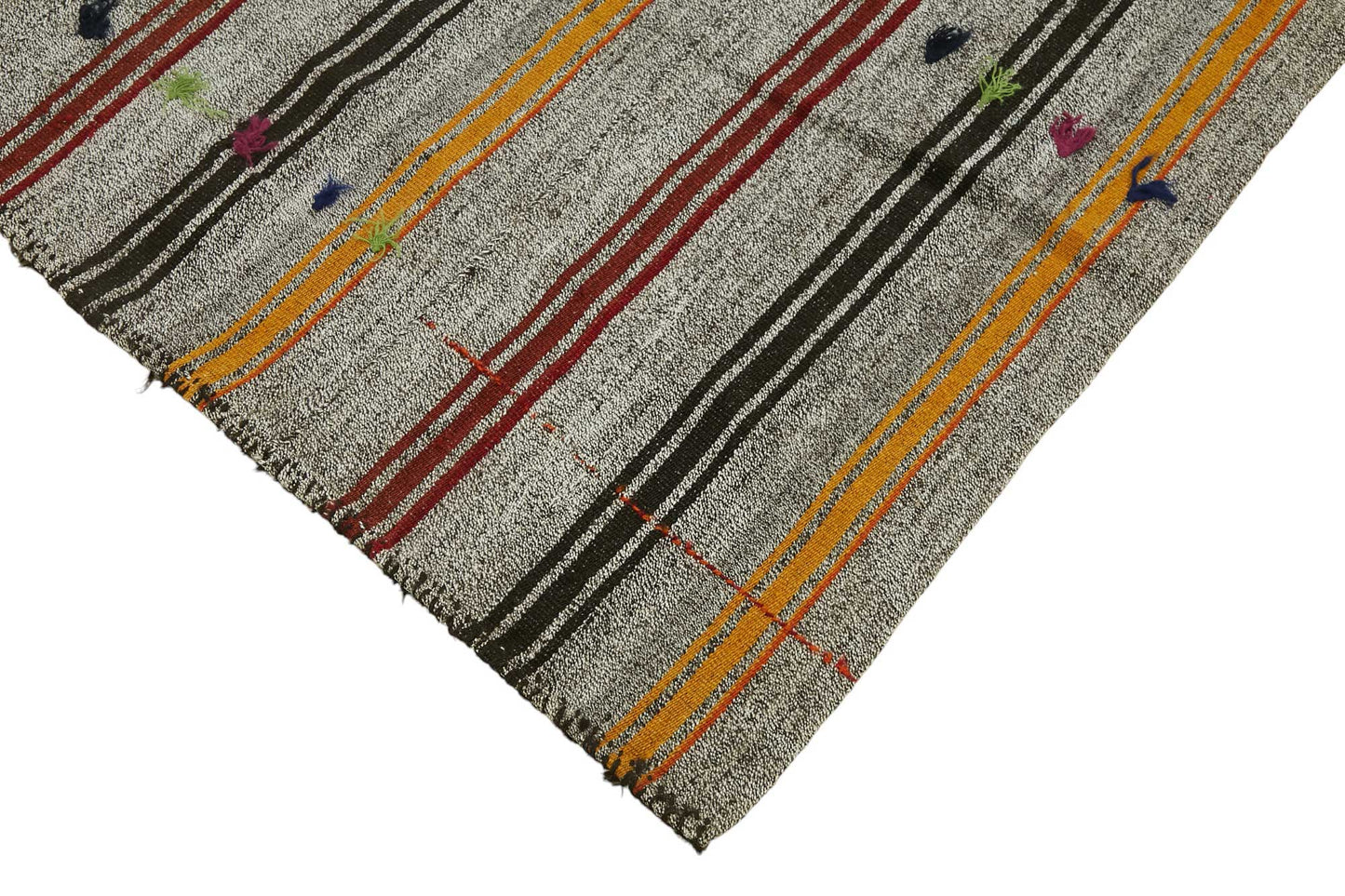 4x6 Authentic Turkish Goat Hair Kilim - 47239