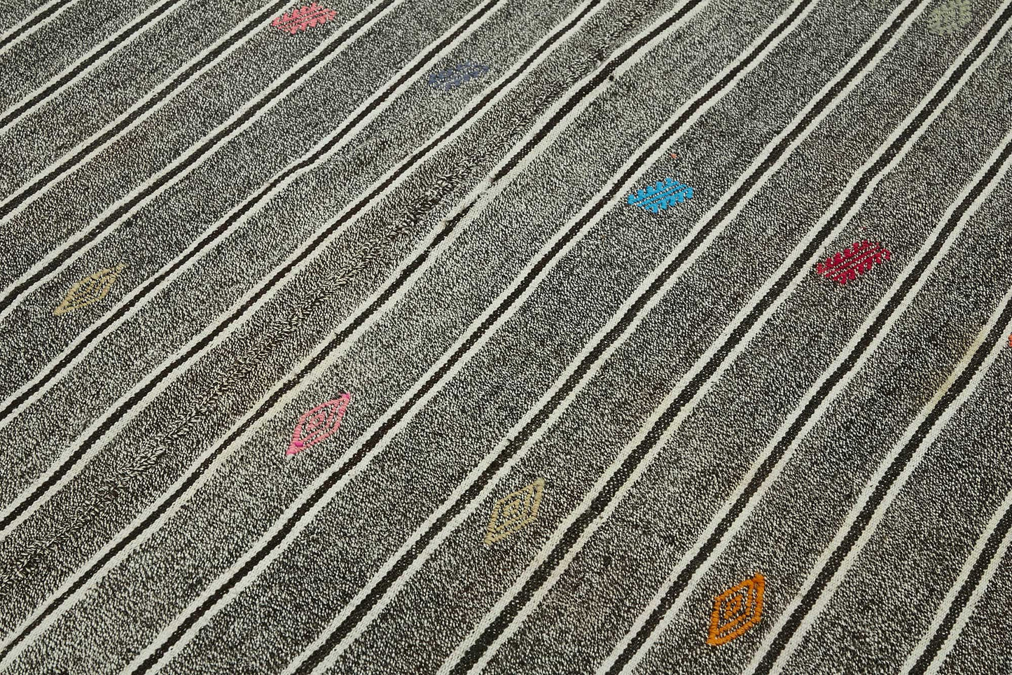 5x8 Authentic Turkish Goat Hair Kilim - 47242