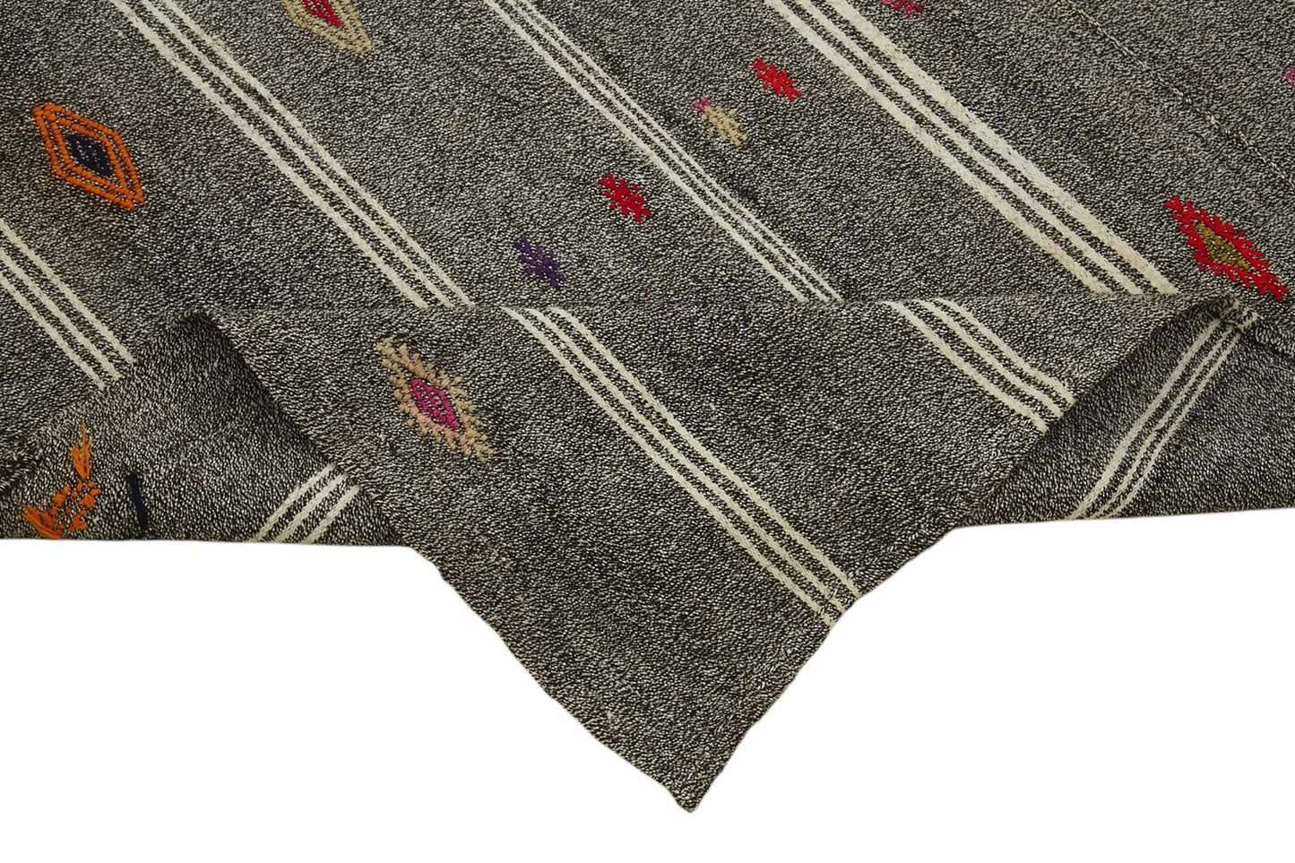 7x10 Authentic Turkish Goat Hair Kilim - 47246
