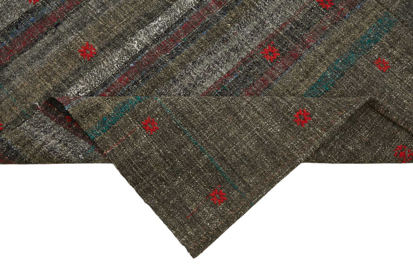 6x9 Authentic Turkish Goat Hair Kilim - 47254