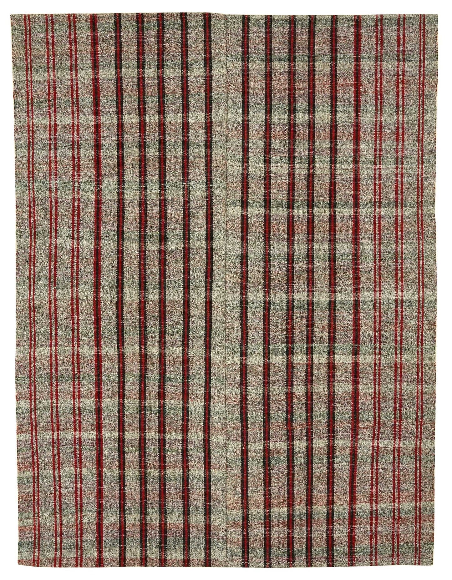 7x9 Authentic Turkish Goat Hair Kilim - 47255