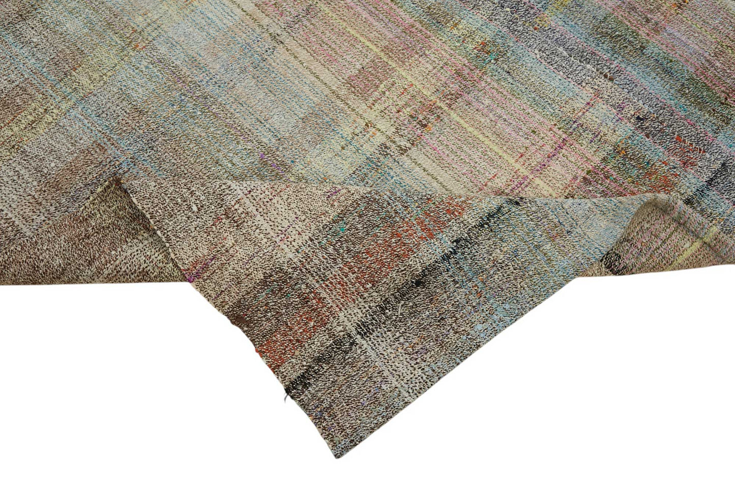 6x8 Vintage Chaput Kilim Rug - 47262