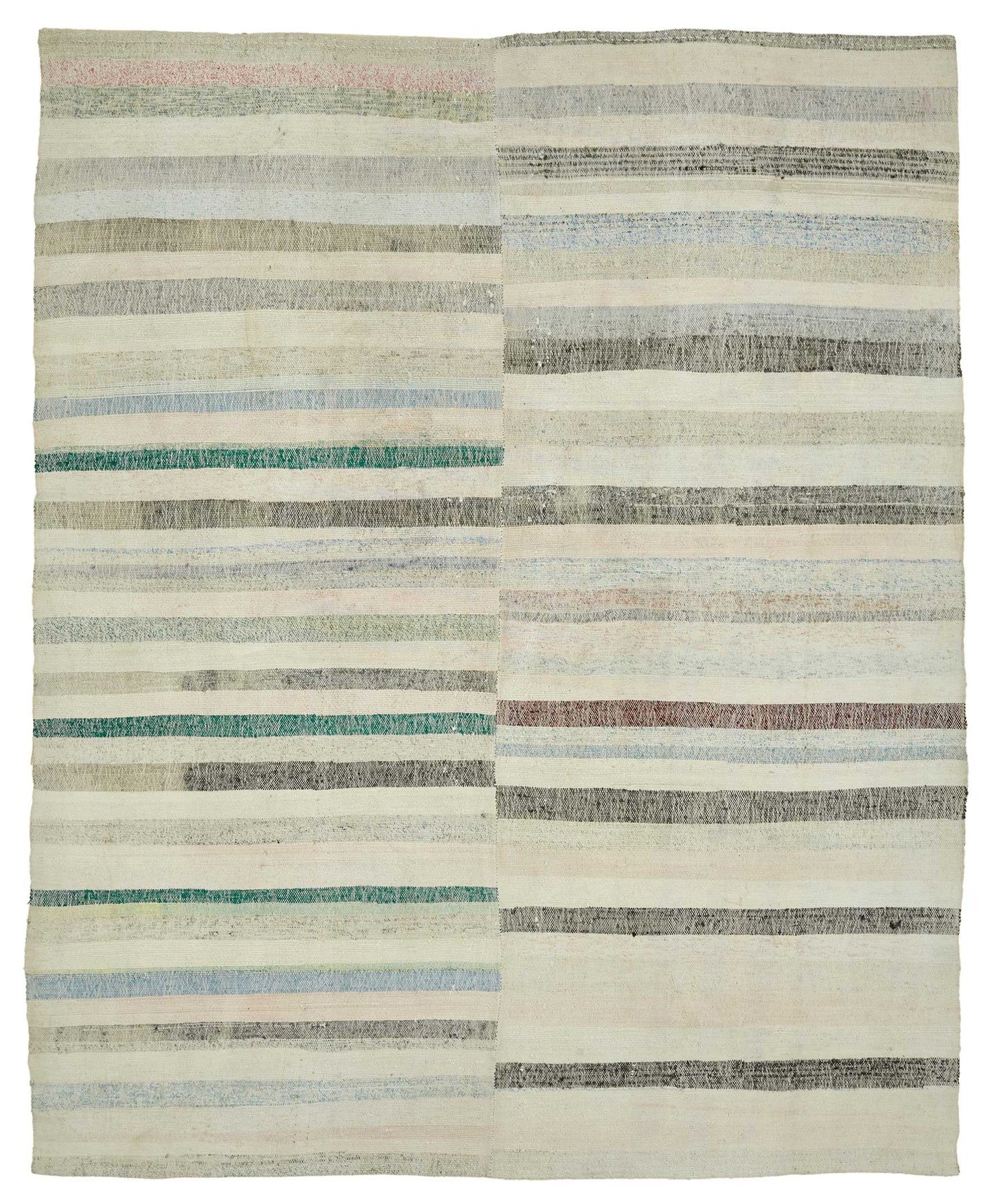 7x9 Vintage Chaput Kilim Rug - 47269
