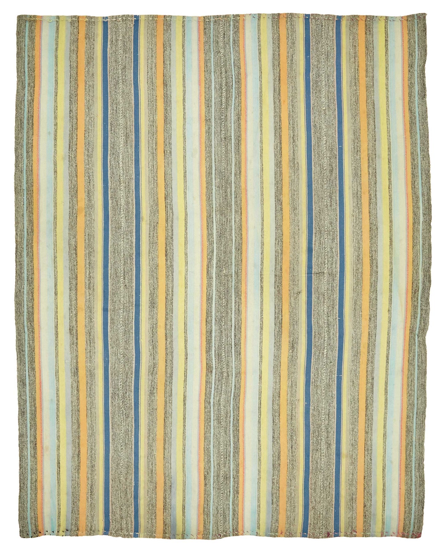 6x7 Vintage Chaput Kilim Rug - 47273