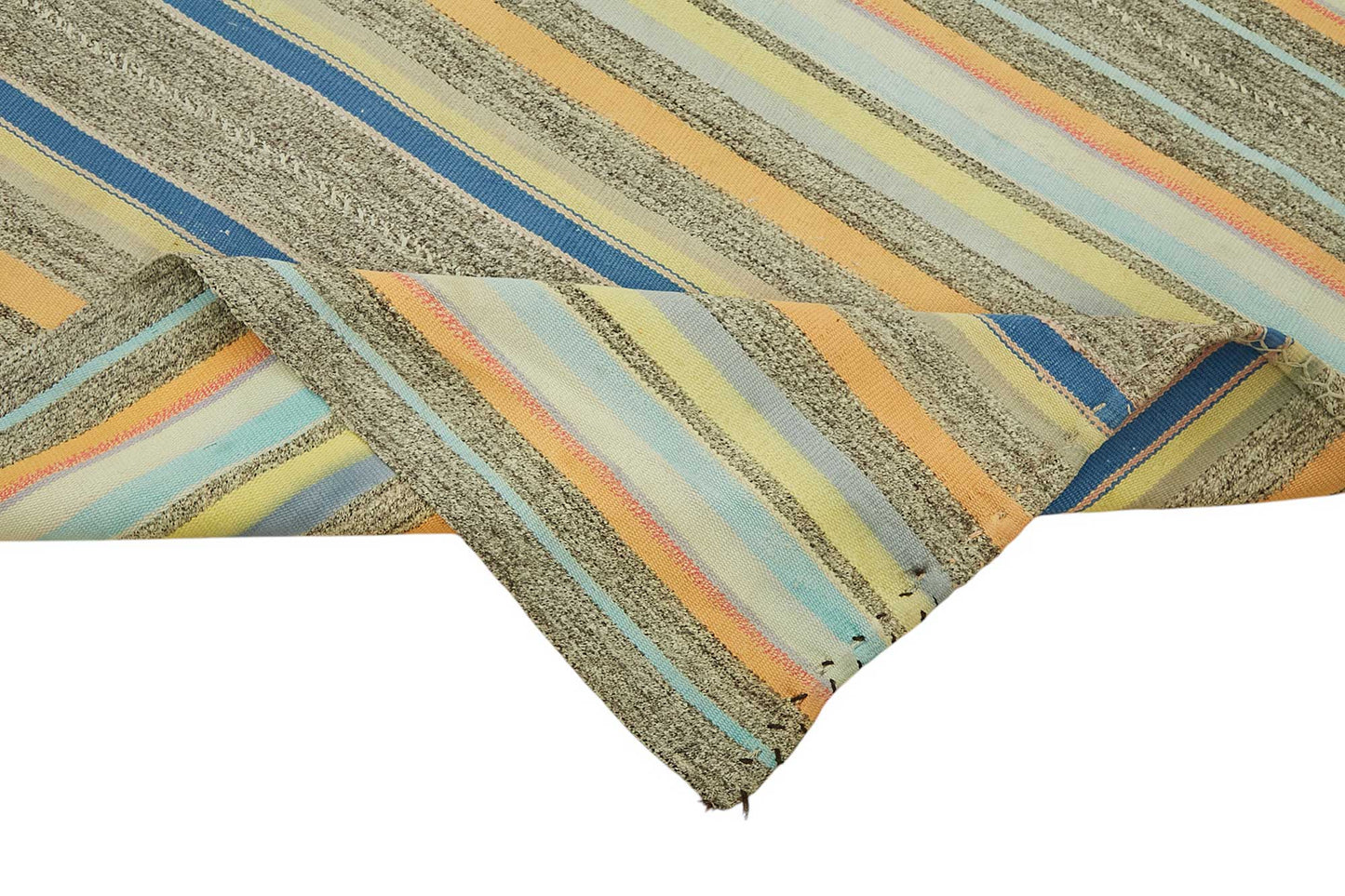 6x7 Vintage Chaput Kilim Rug - 47273