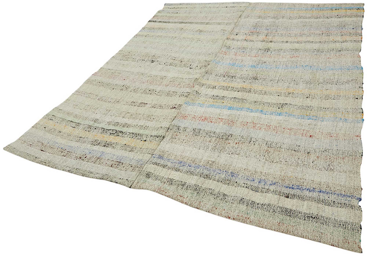 7x9 Vintage Chaput Kilim Rug - 47275