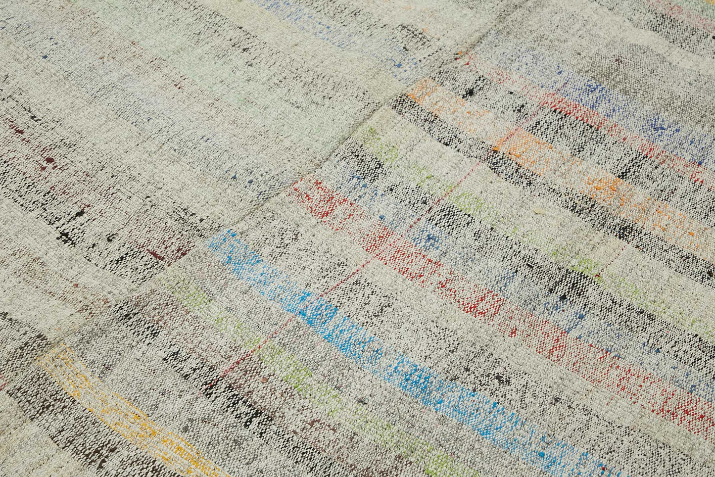 7x9 Vintage Chaput Kilim Rug - 47275