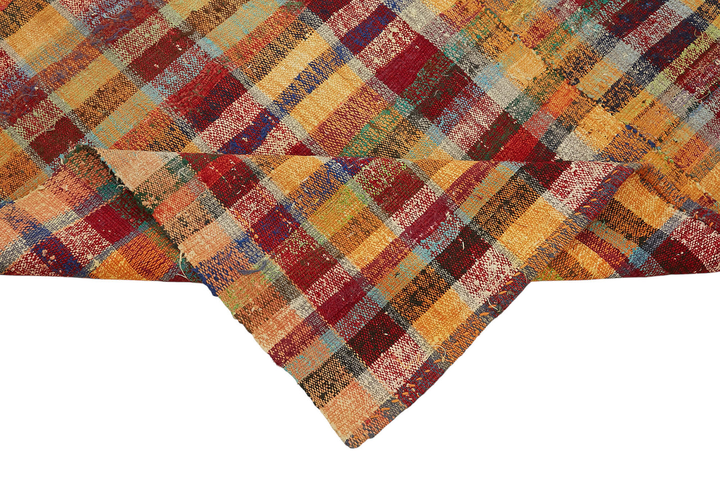 6x8 Vintage Chaput Kilim Rug - 47286