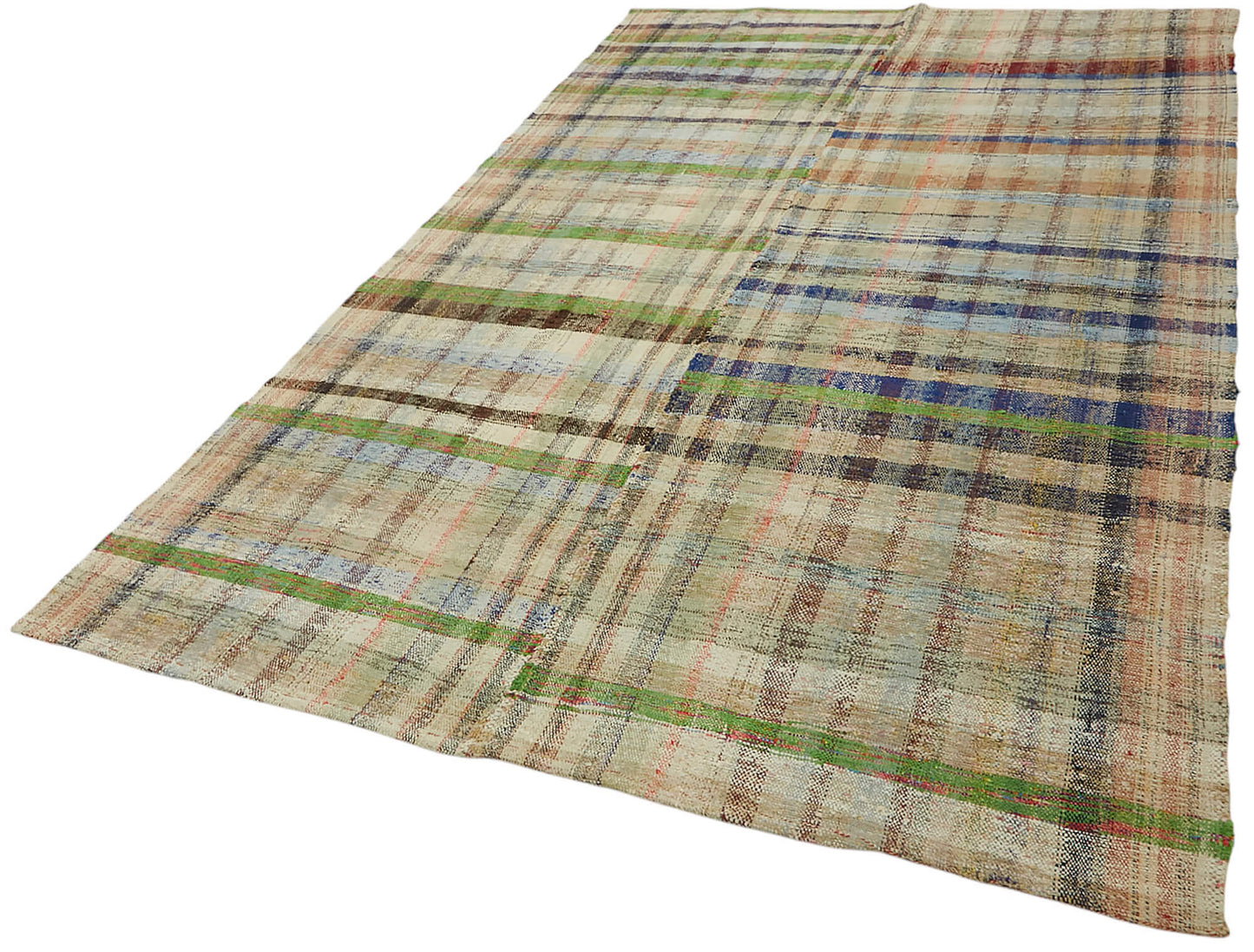 6x10 Vintage Chaput Kilim Rug - 47292