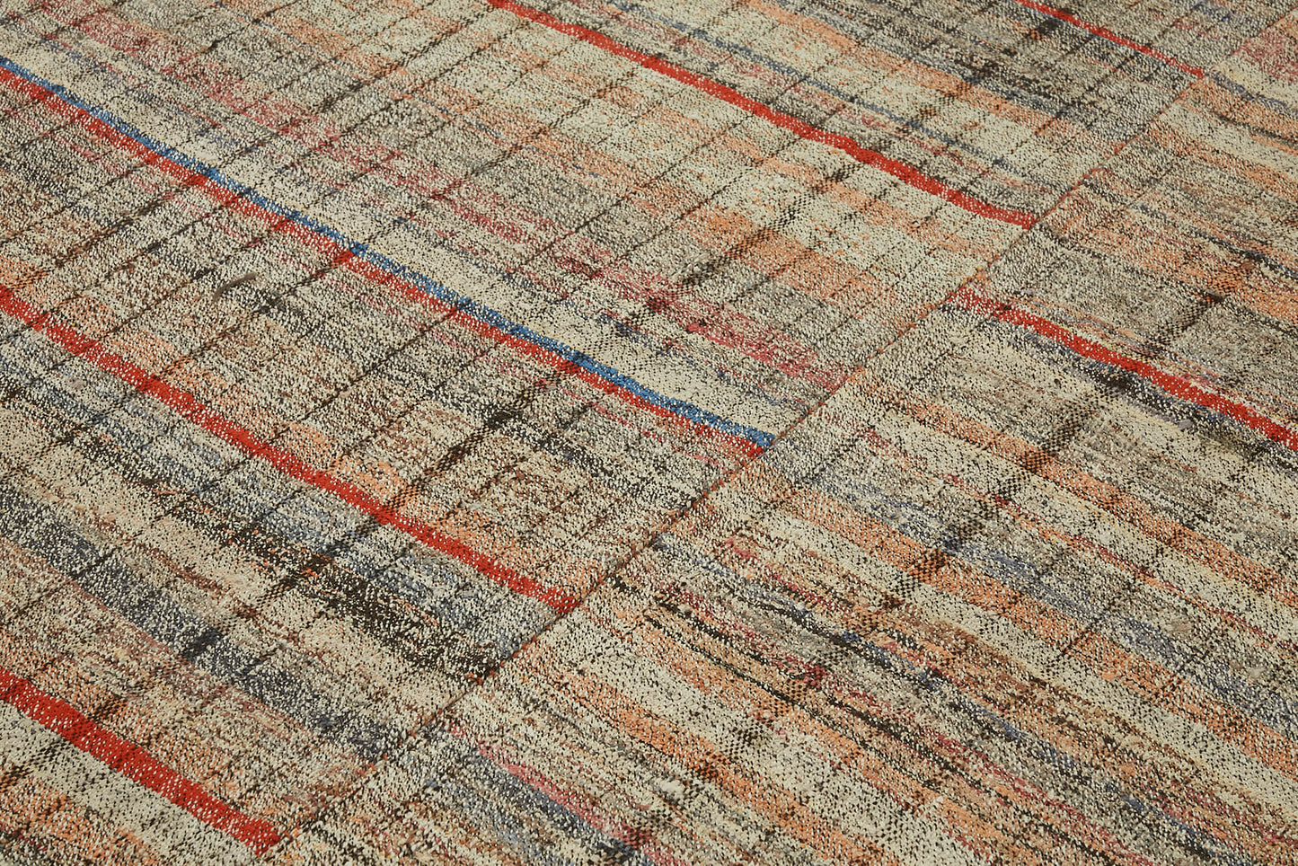 7x9 Vintage Chaput Kilim Rug - 47302