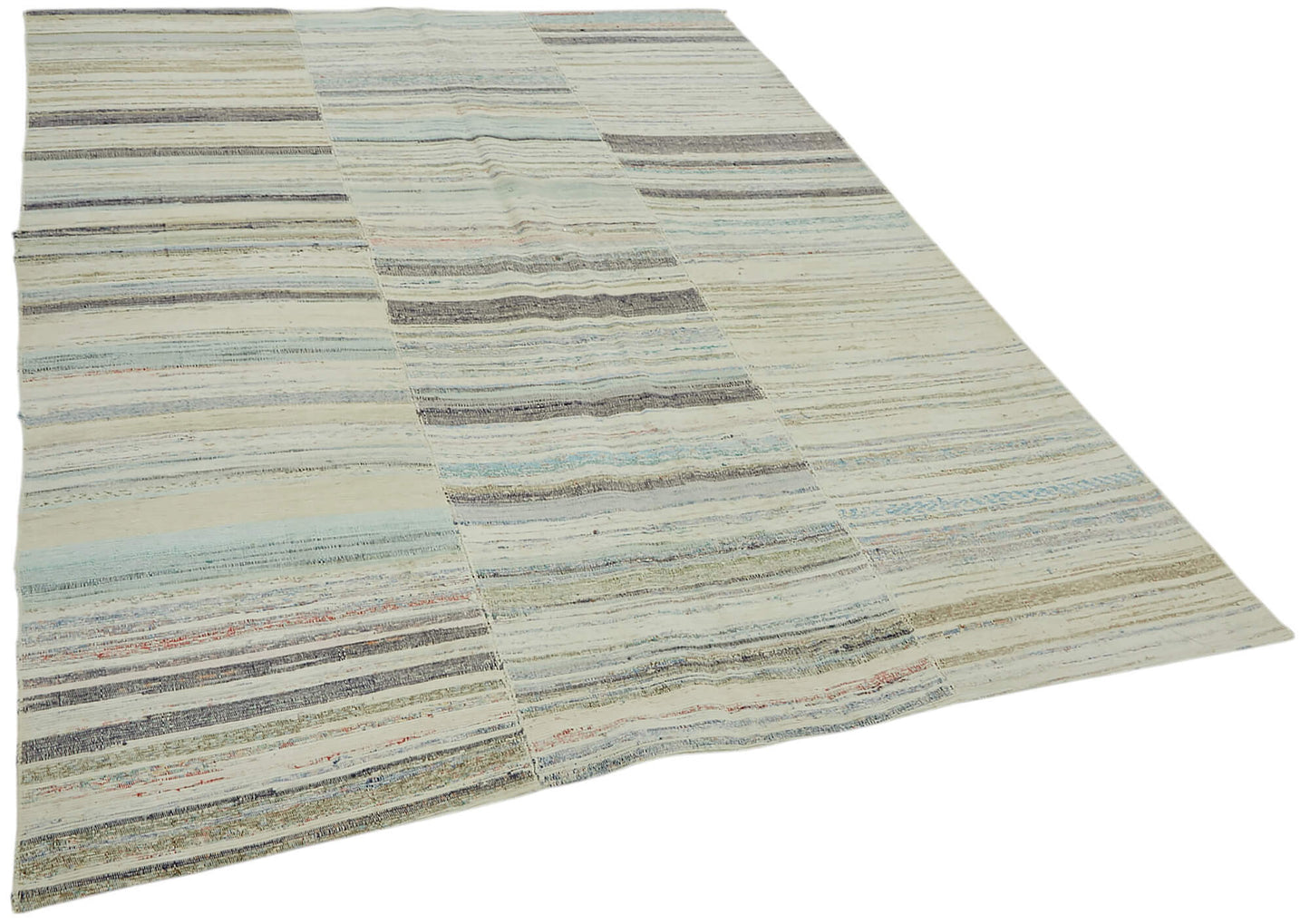 6x8 Vintage Chaput Kilim Rug - 47318