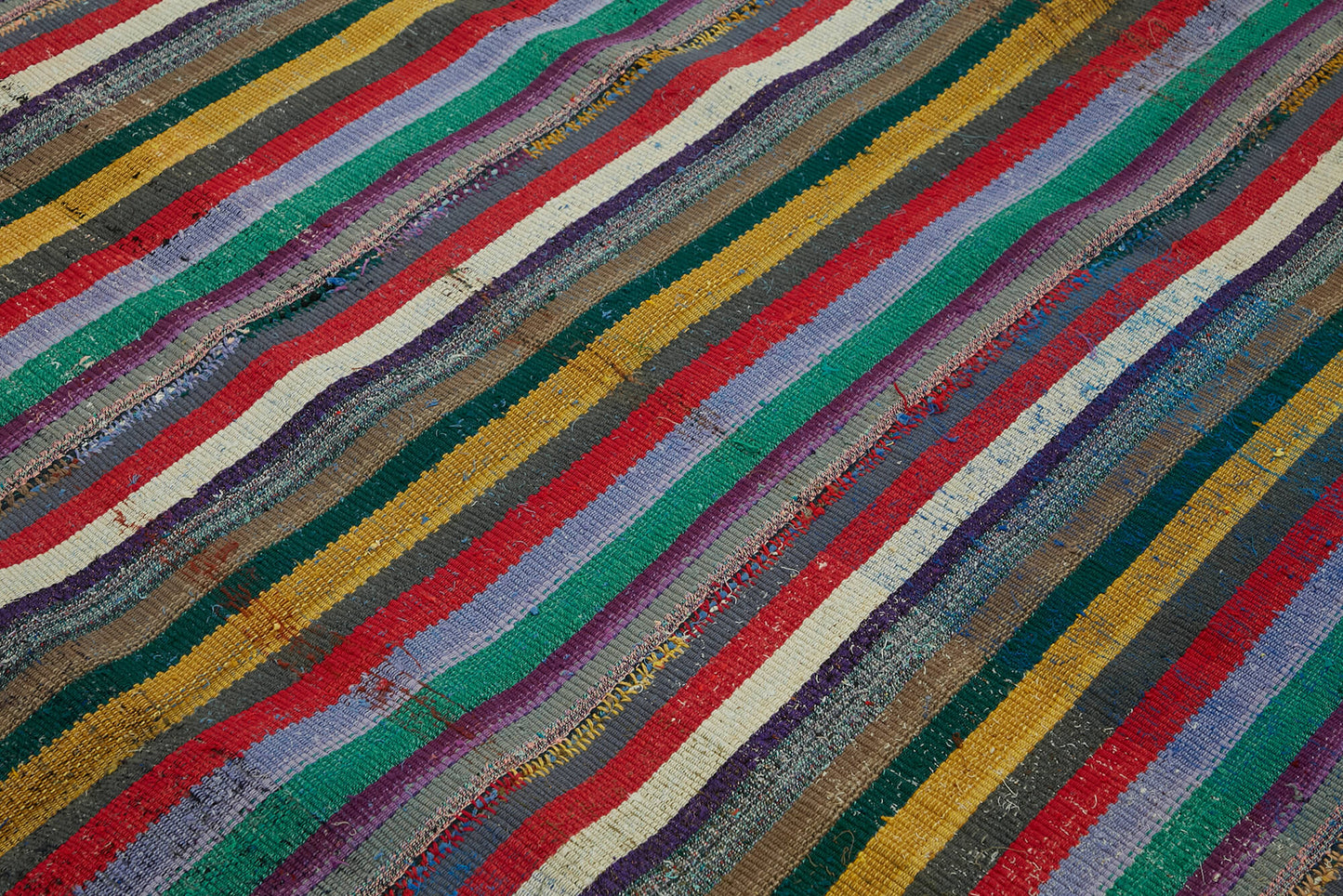 7x9 Vintage Chaput Kilim Rug - 47327