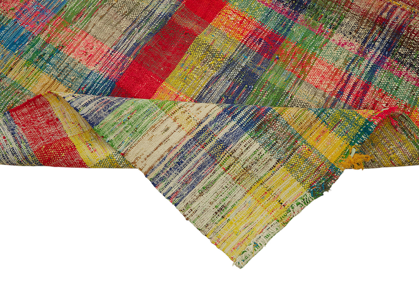 7x10 Vintage Chaput Kilim Rug - 47333