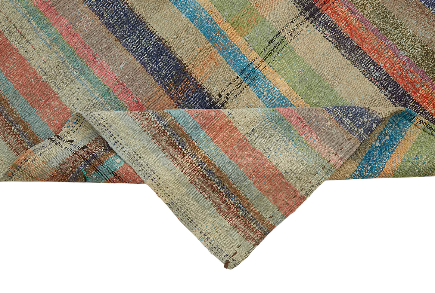 7x11 Vintage Chaput Kilim Rug - 47337