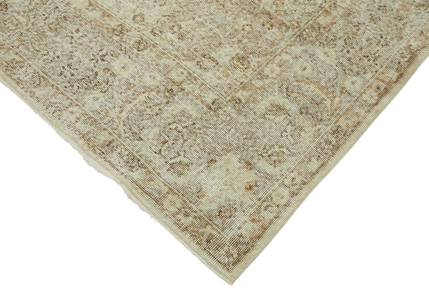 7x11 Hand-Knotted Turkish Vintage Rug - 47366