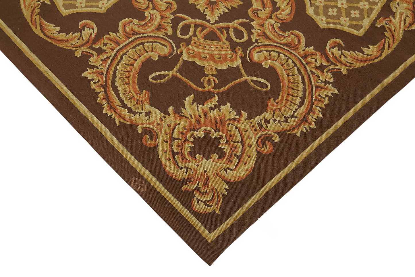 9x12 Floral Aubusson Kilim - 47403