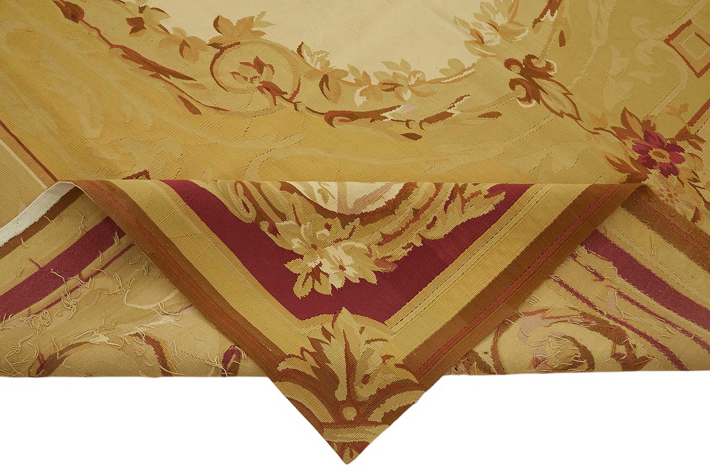 9x12 Floral Aubusson Kilim - 47409