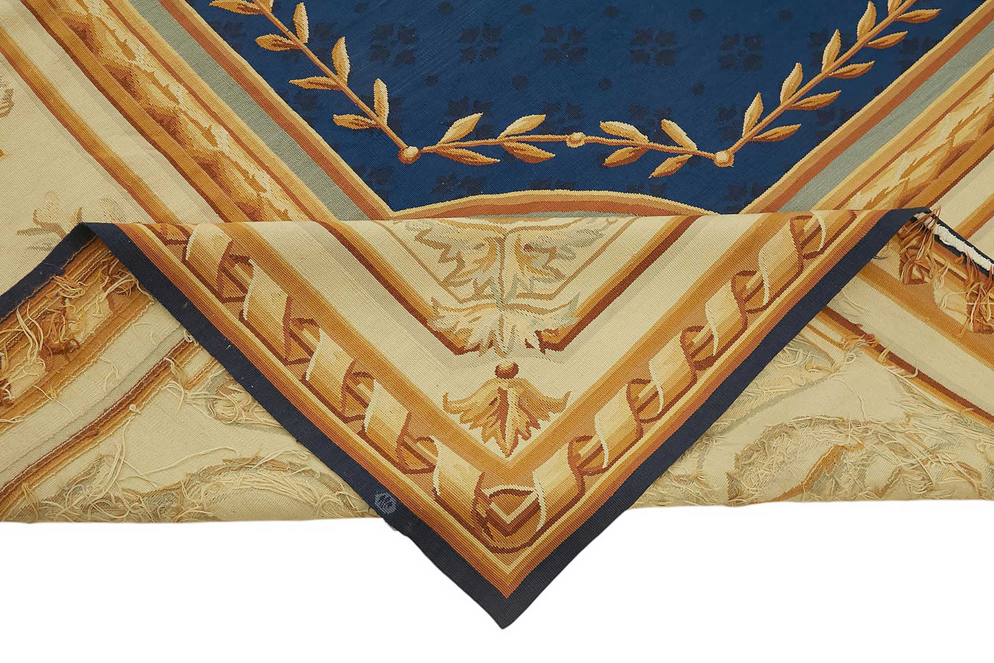 10x15 Floral Aubusson Kilim - 47431