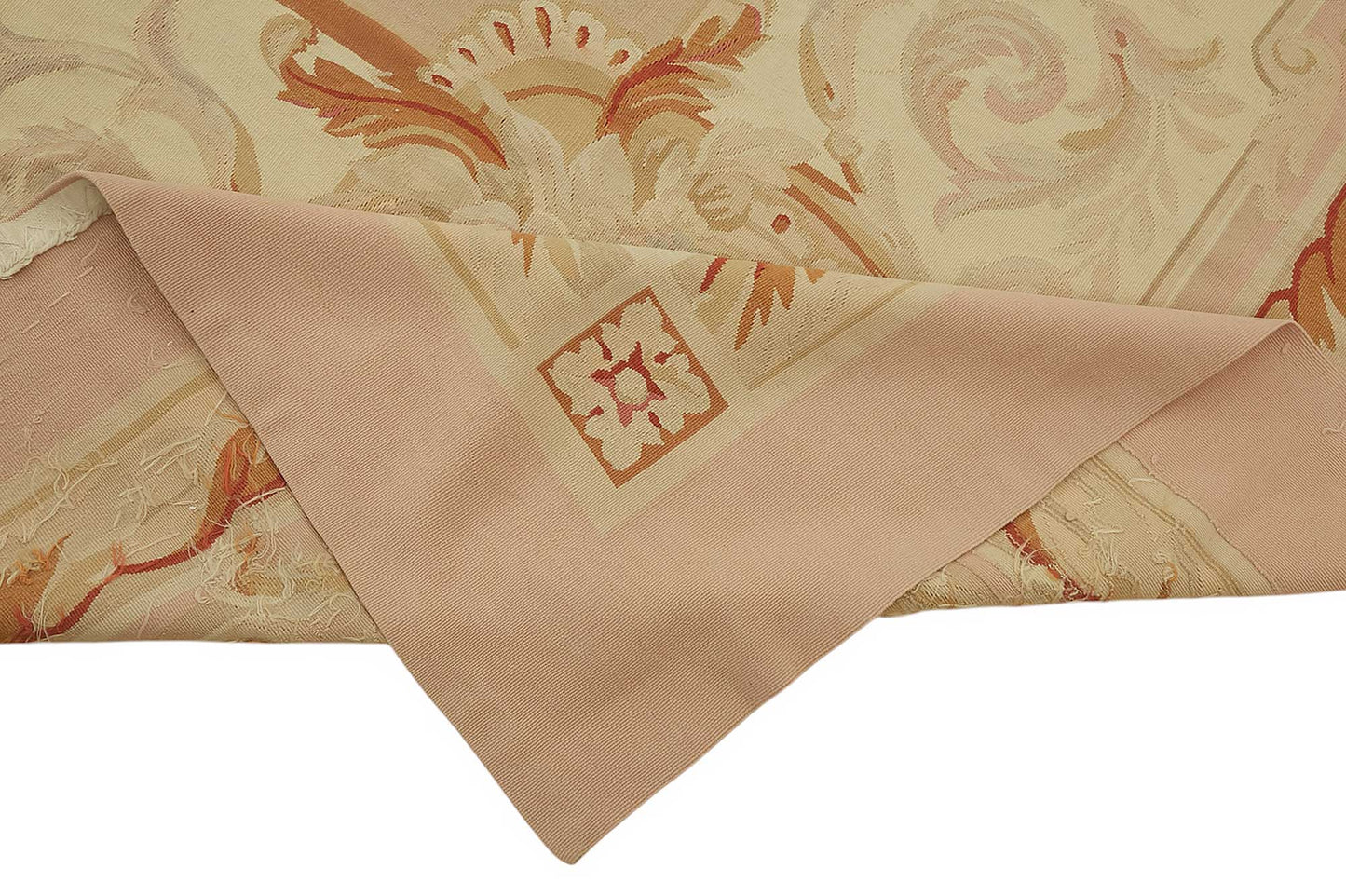 10x13 Floral Aubusson Kilim - 47435