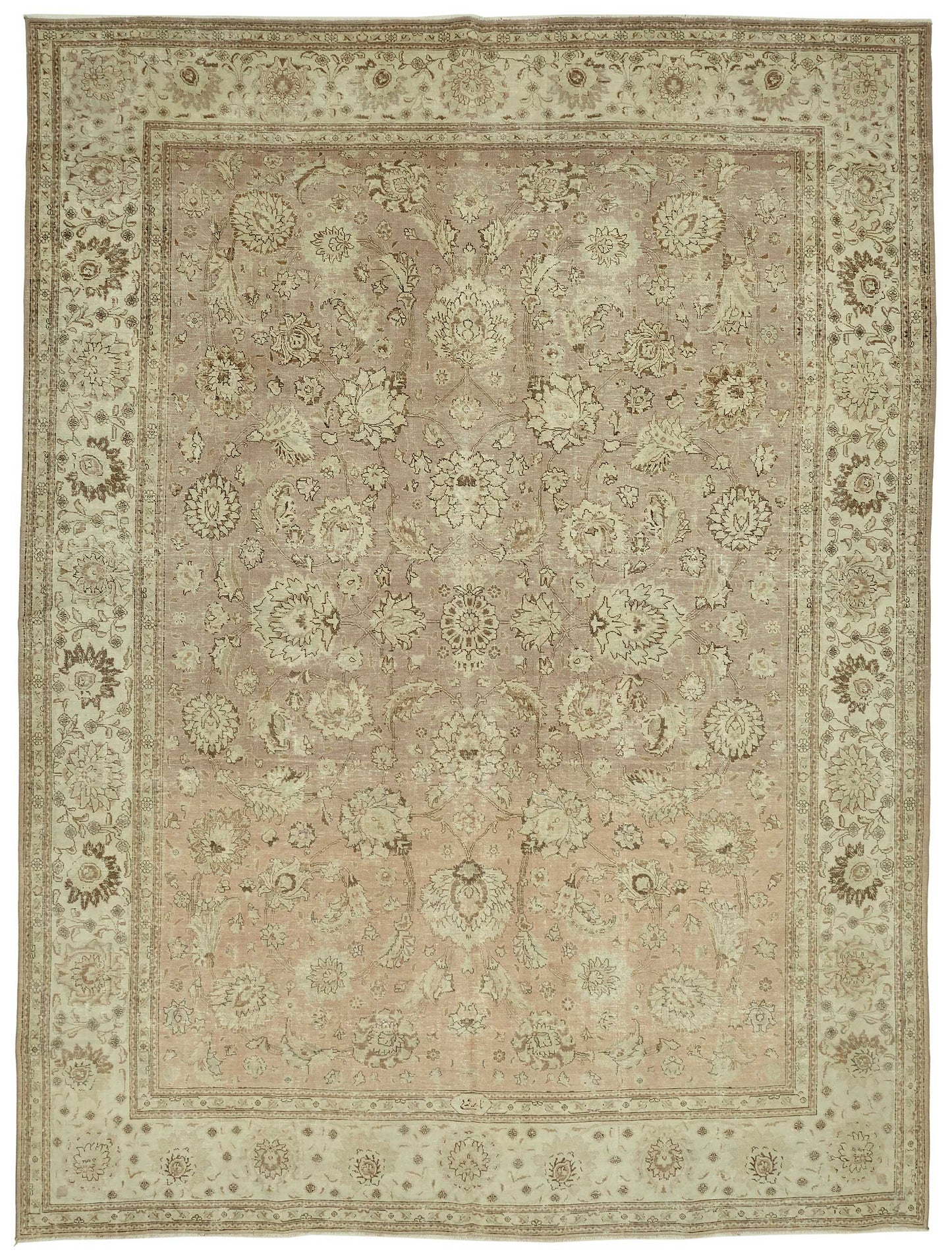 9x13 Vintage Hand-Knotted Rug - 47500