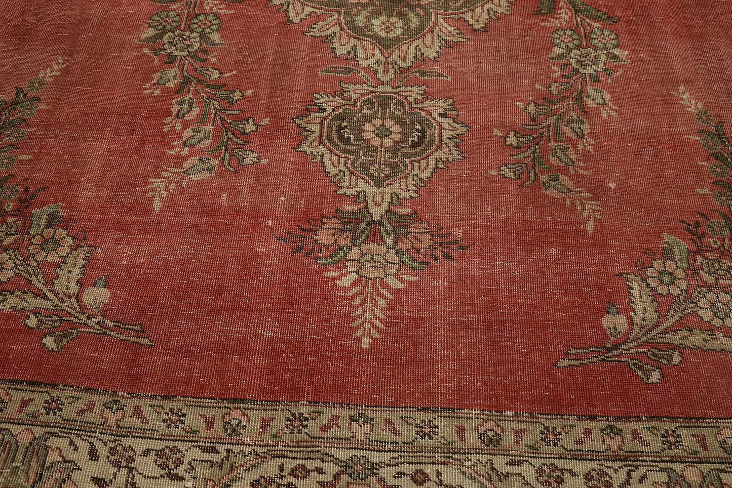 9x12 Vintage Hand-Knotted Rug - 47505