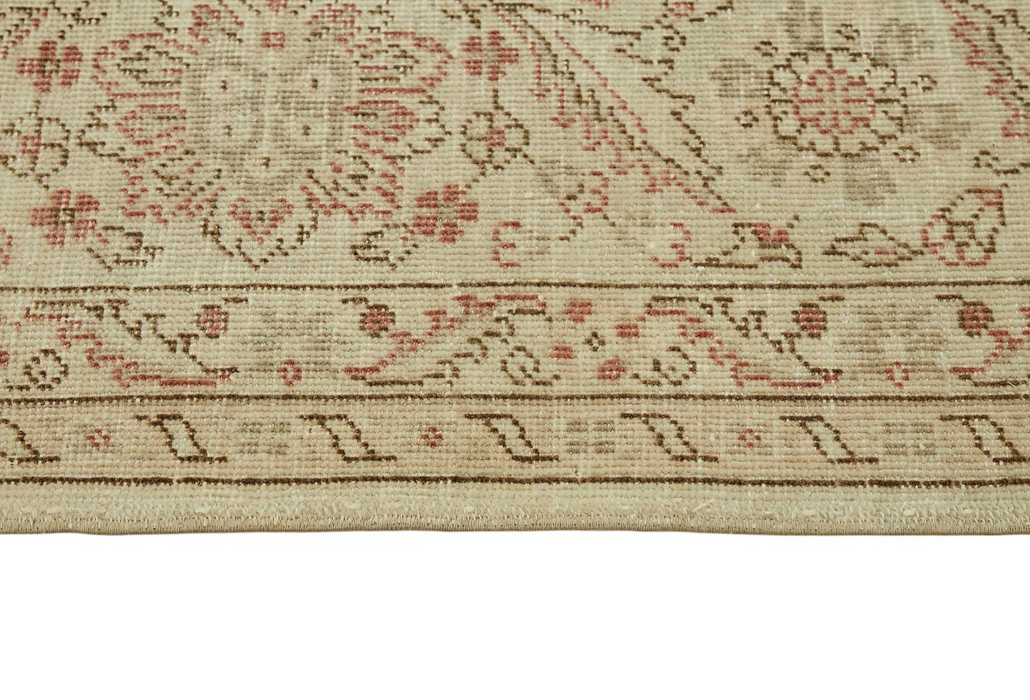 9x13 Vintage Hand-Knotted Rug - 47511