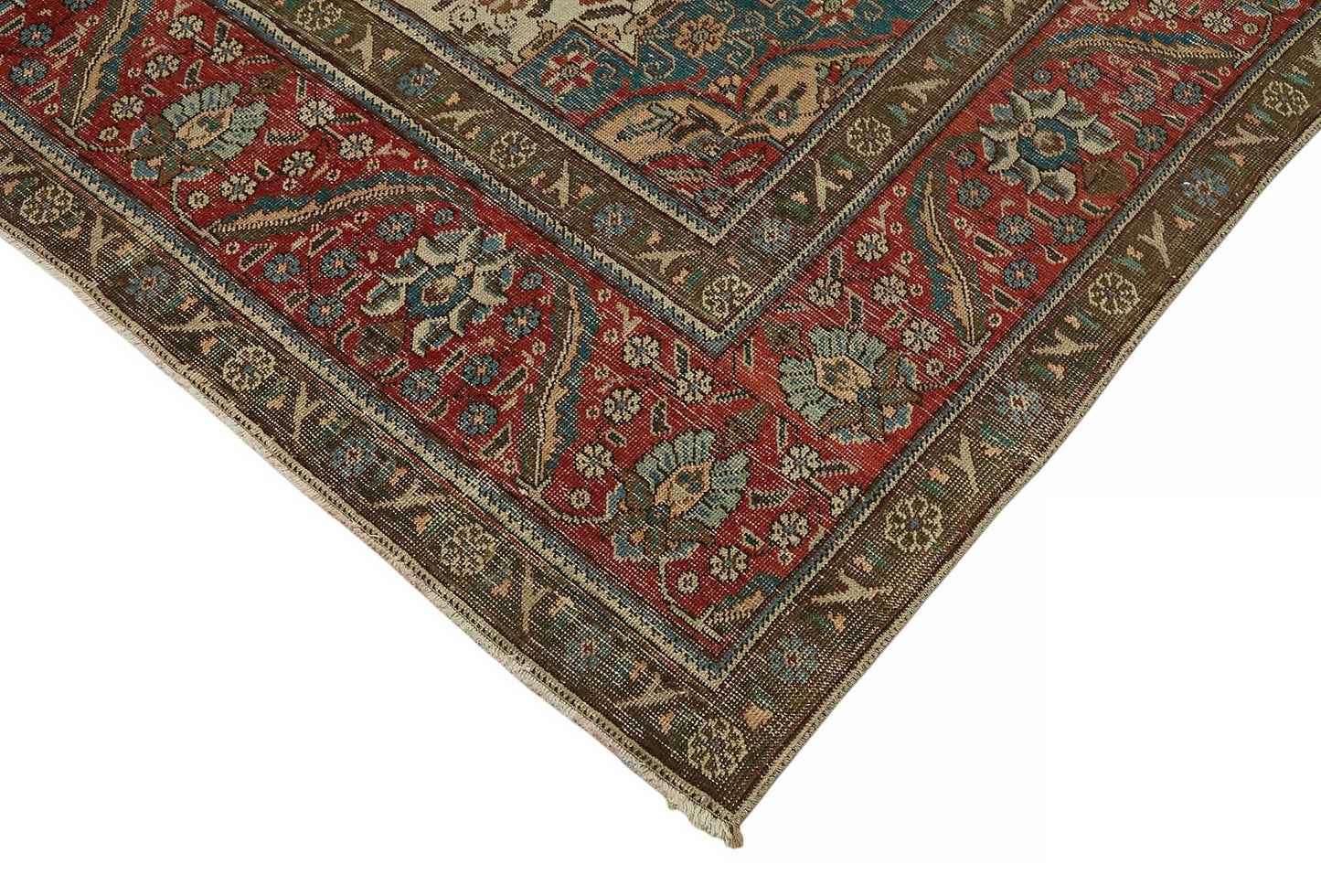 9x12 Vintage Hand-Knotted Rug - 47516