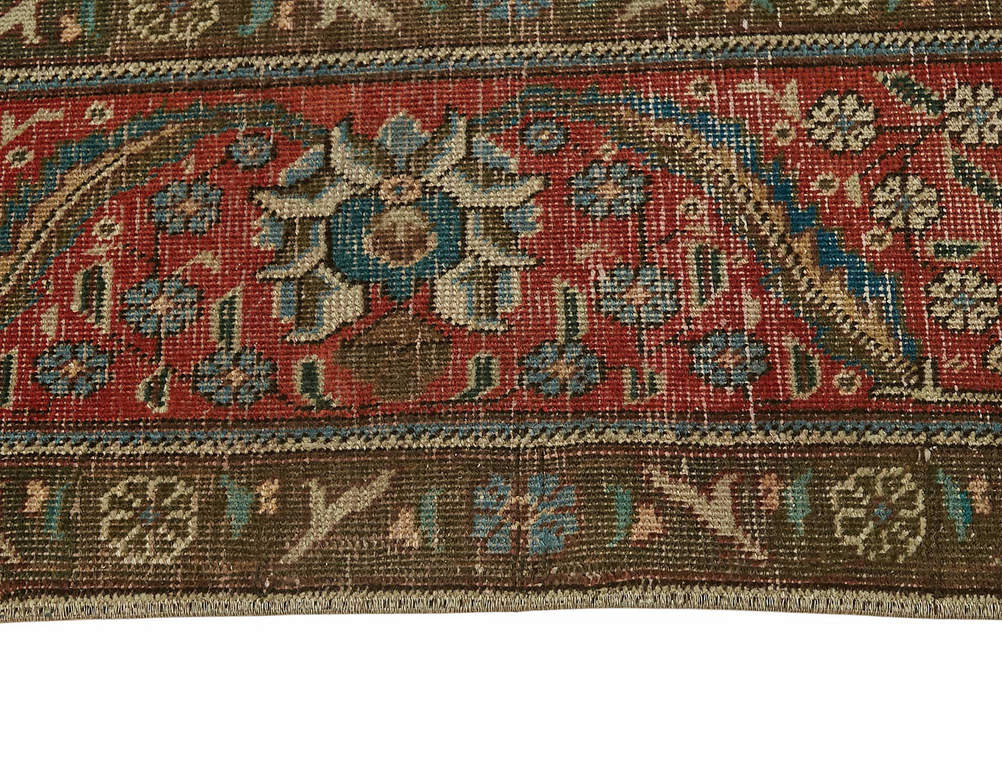 9x12 Vintage Hand-Knotted Rug - 47516