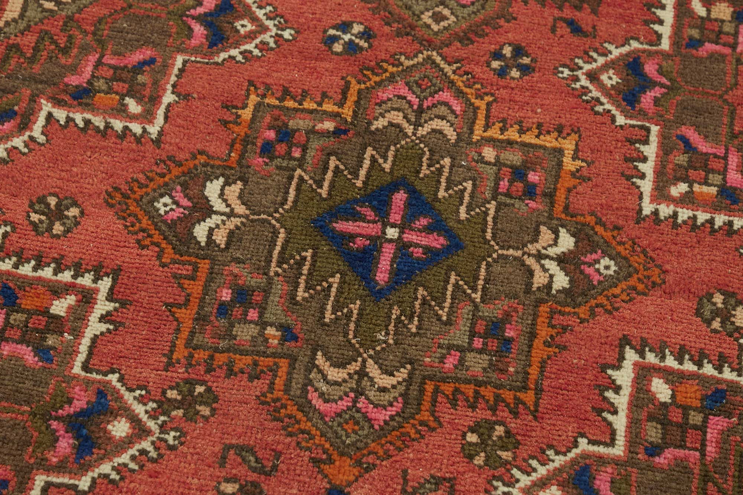 3x12 Vintage Hand-Knotted Rug - 47535