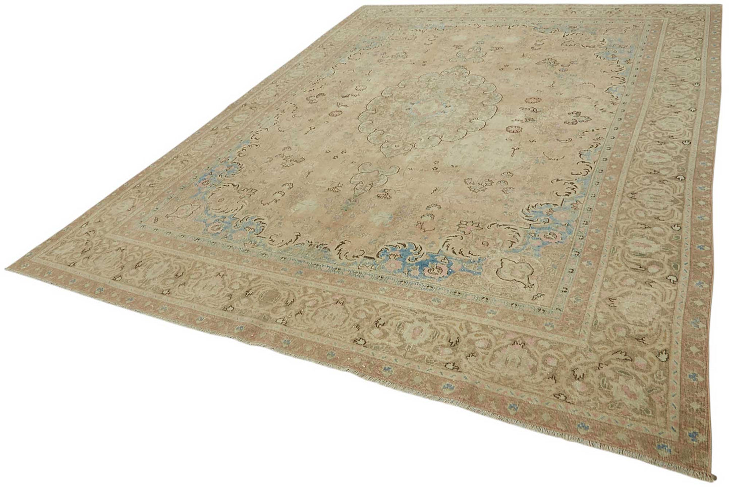 9x12 Vintage Hand-Knotted Rug - 47669