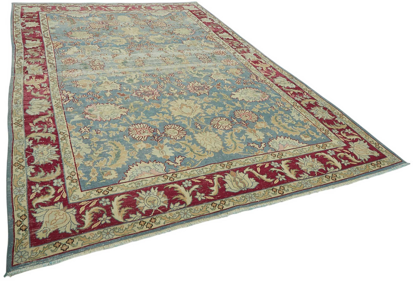 8x12 Vintage Hand-Knotted Rug - 47674