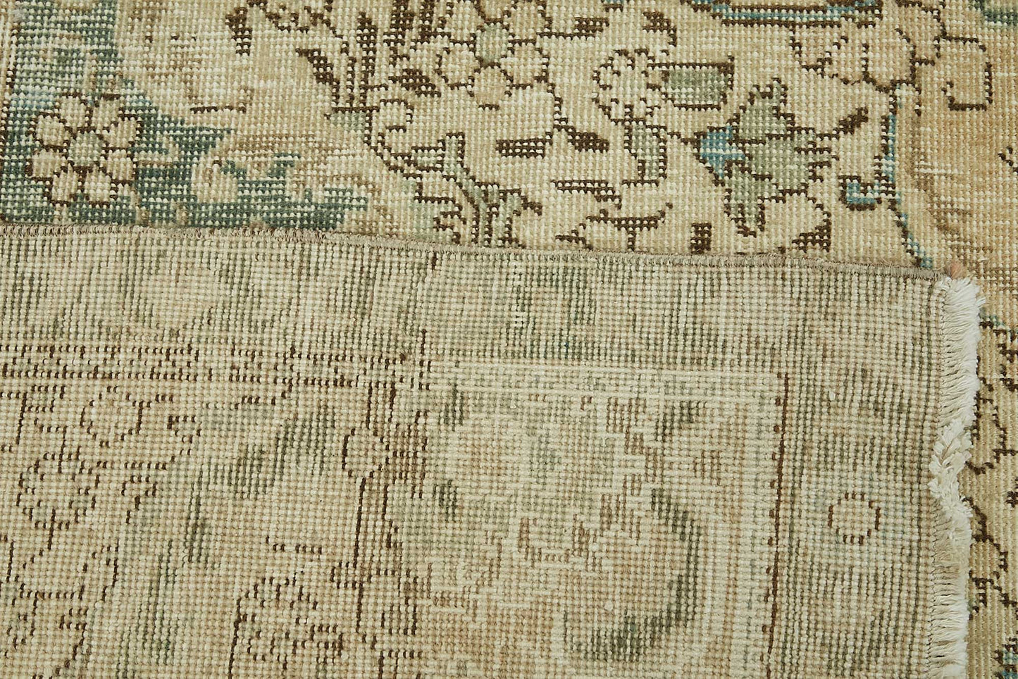 10x13 Vintage Hand-Knotted Rug - 47688