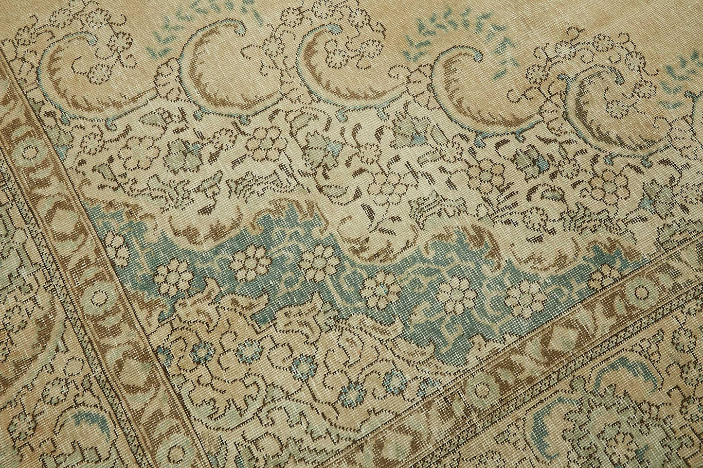 10x13 Vintage Hand-Knotted Rug - 47688