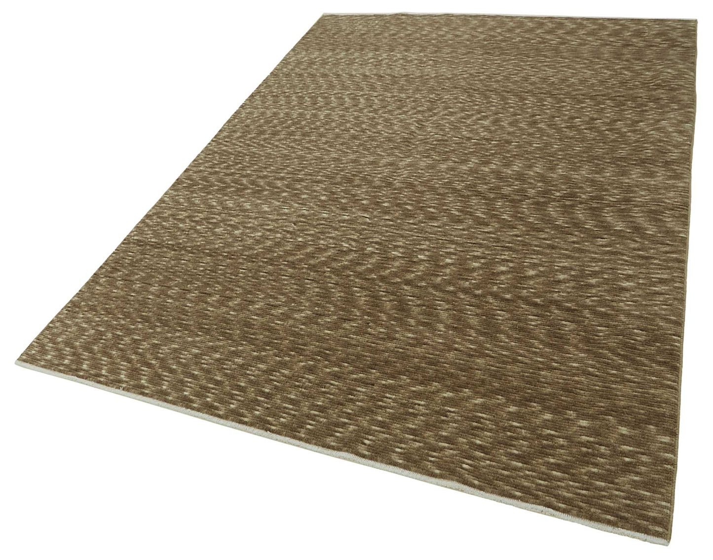 7x10 Hand-Knotted Wool Oushak Rug - 47690