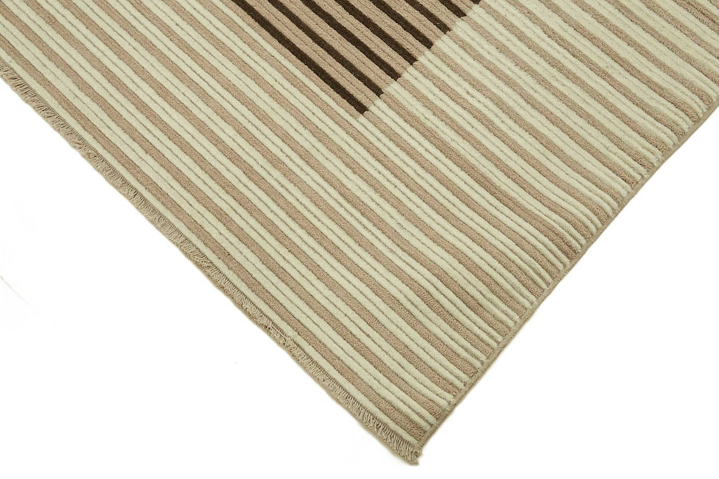 7x9 Hand-Knotted Wool Oushak Rug - 47699