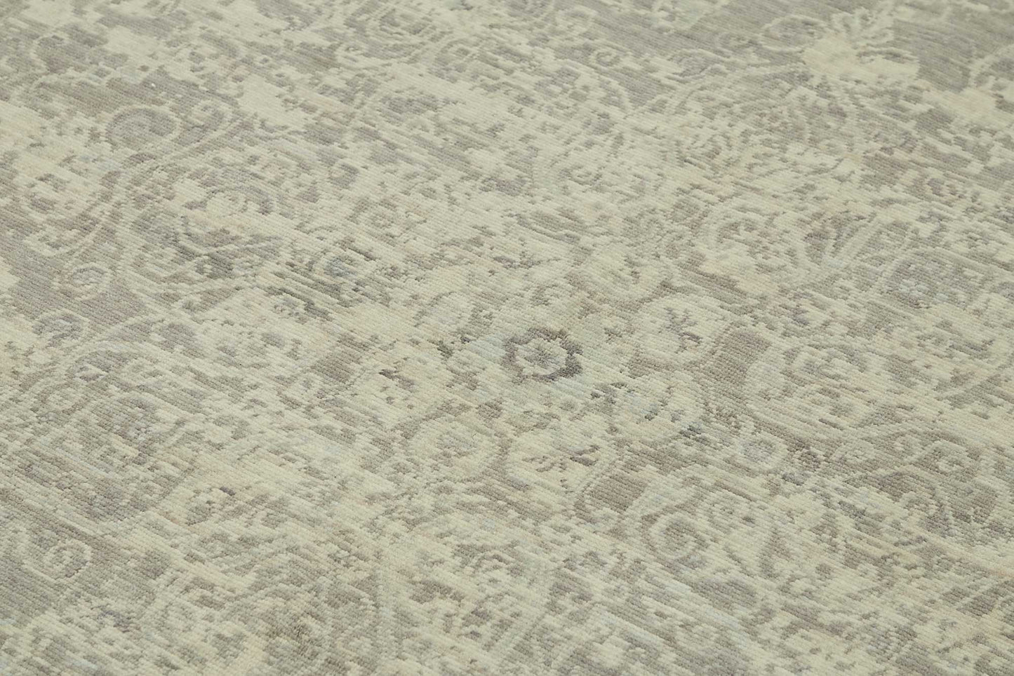 7x10 Hand-Knotted Wool Oushak Rug - 47701