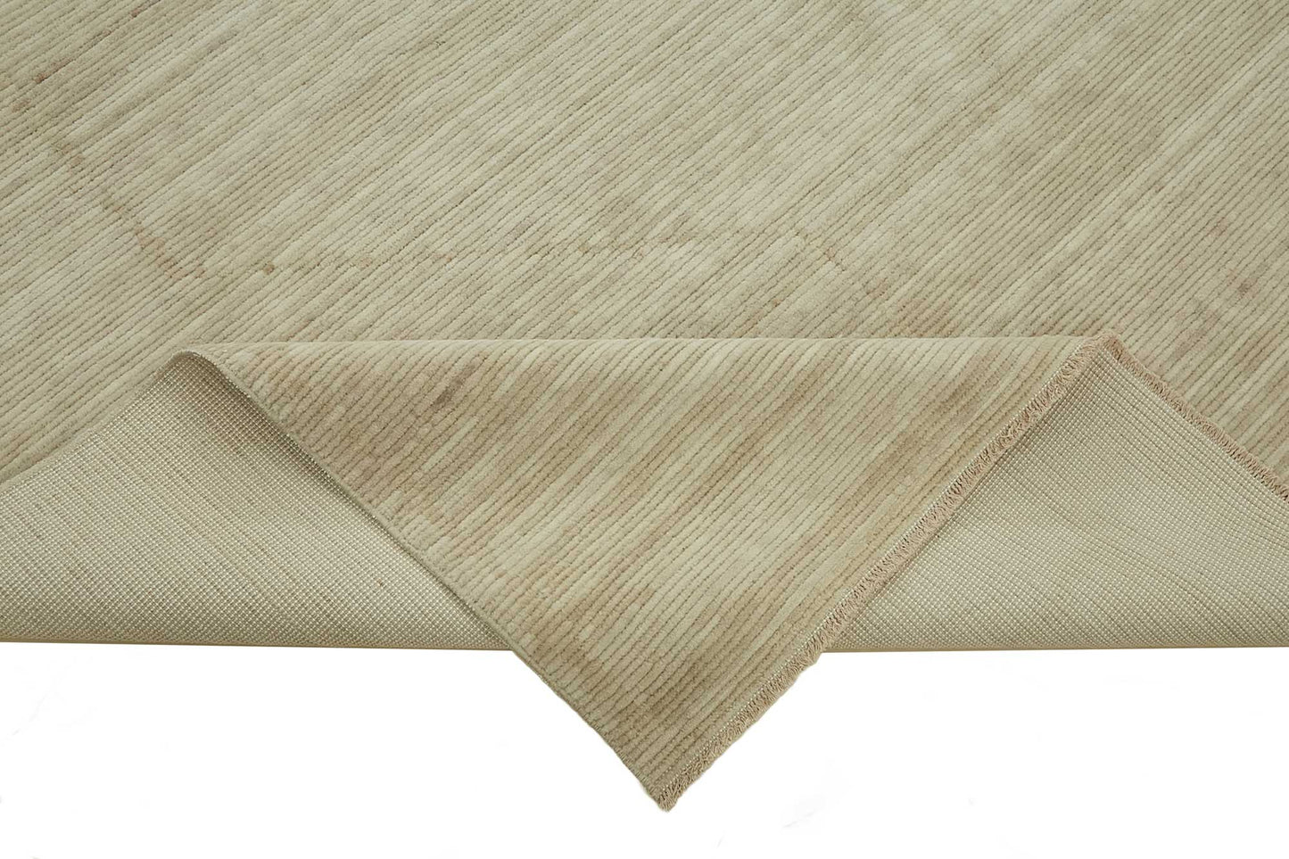 7x10 Hand-Knotted Wool Oushak Rug - 47702