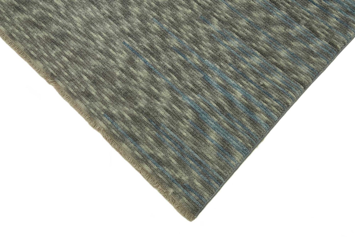 8x10 Hand-Knotted Wool Oushak Rug - 47712