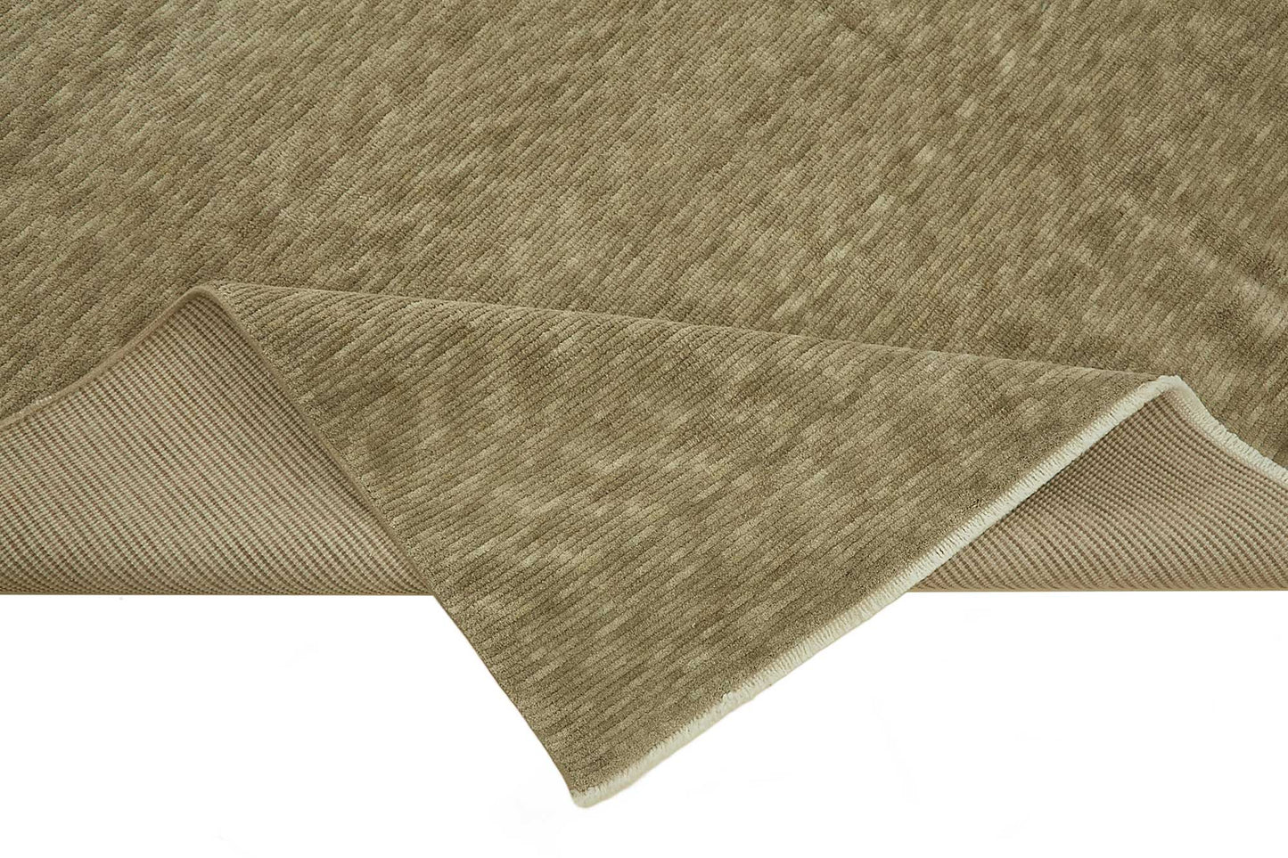 8x10 Hand-Knotted Wool Oushak Rug - 47718