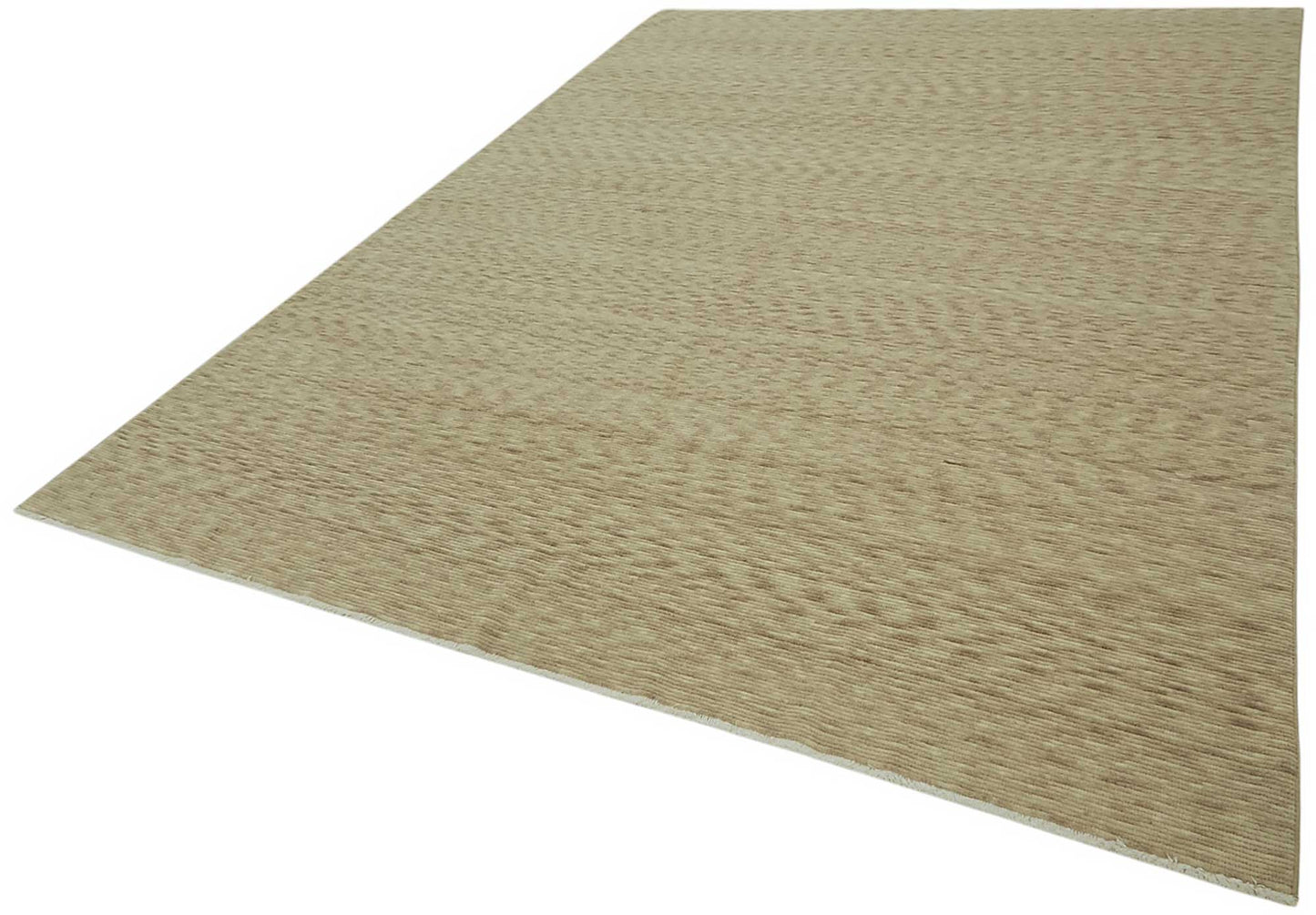 8x11 Hand-Knotted Wool Oushak Rug - 47794